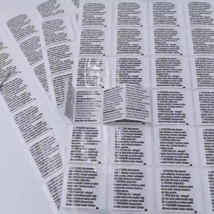 Mendedahkan senario aplikasi label perubatan