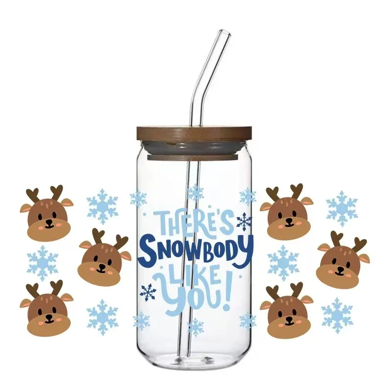 Apakah nota permohonan untuk pelekat pemindahan cawan kaca 16oz?