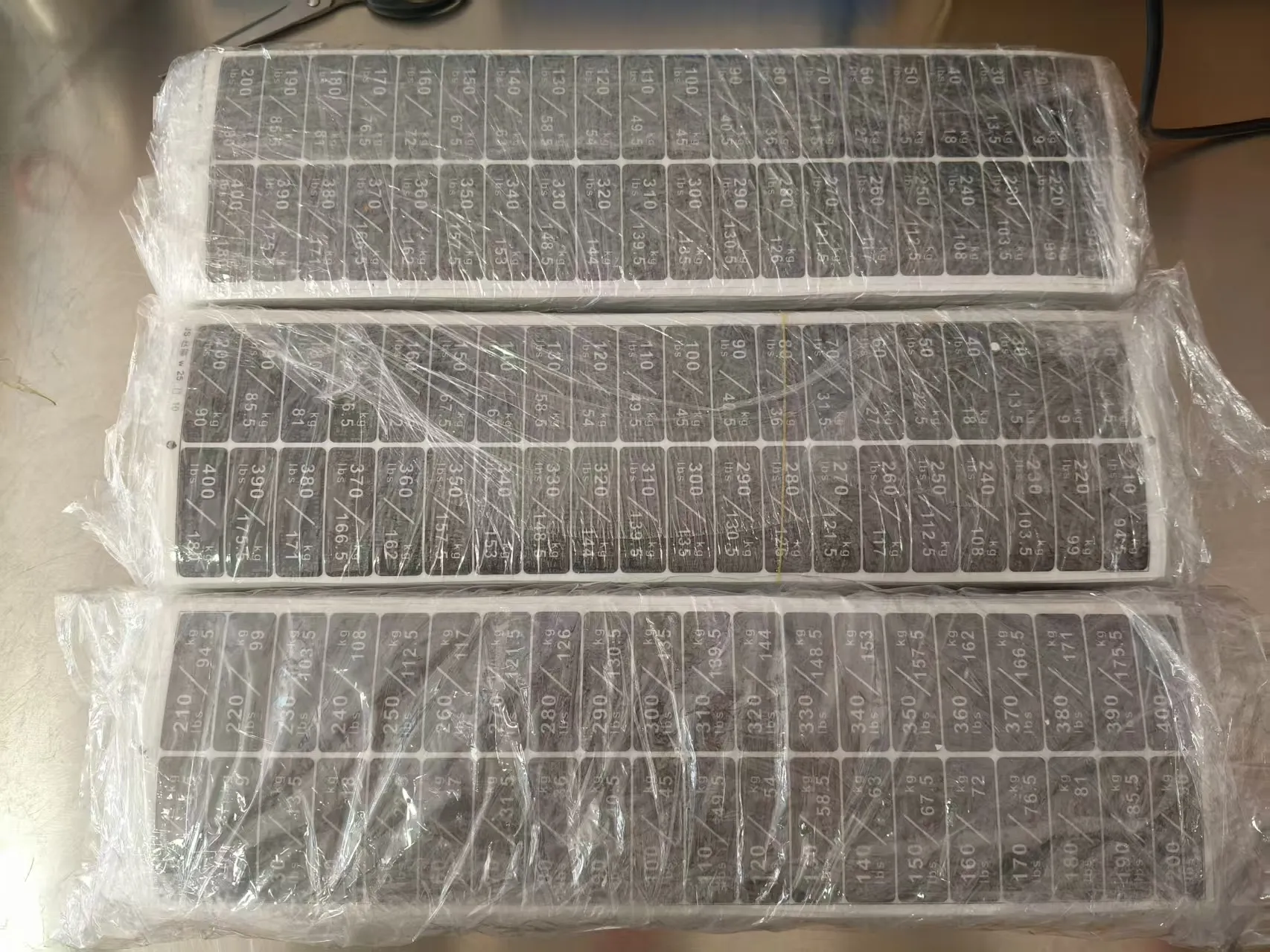 Pelekat plastik peralatan gim gim jojo