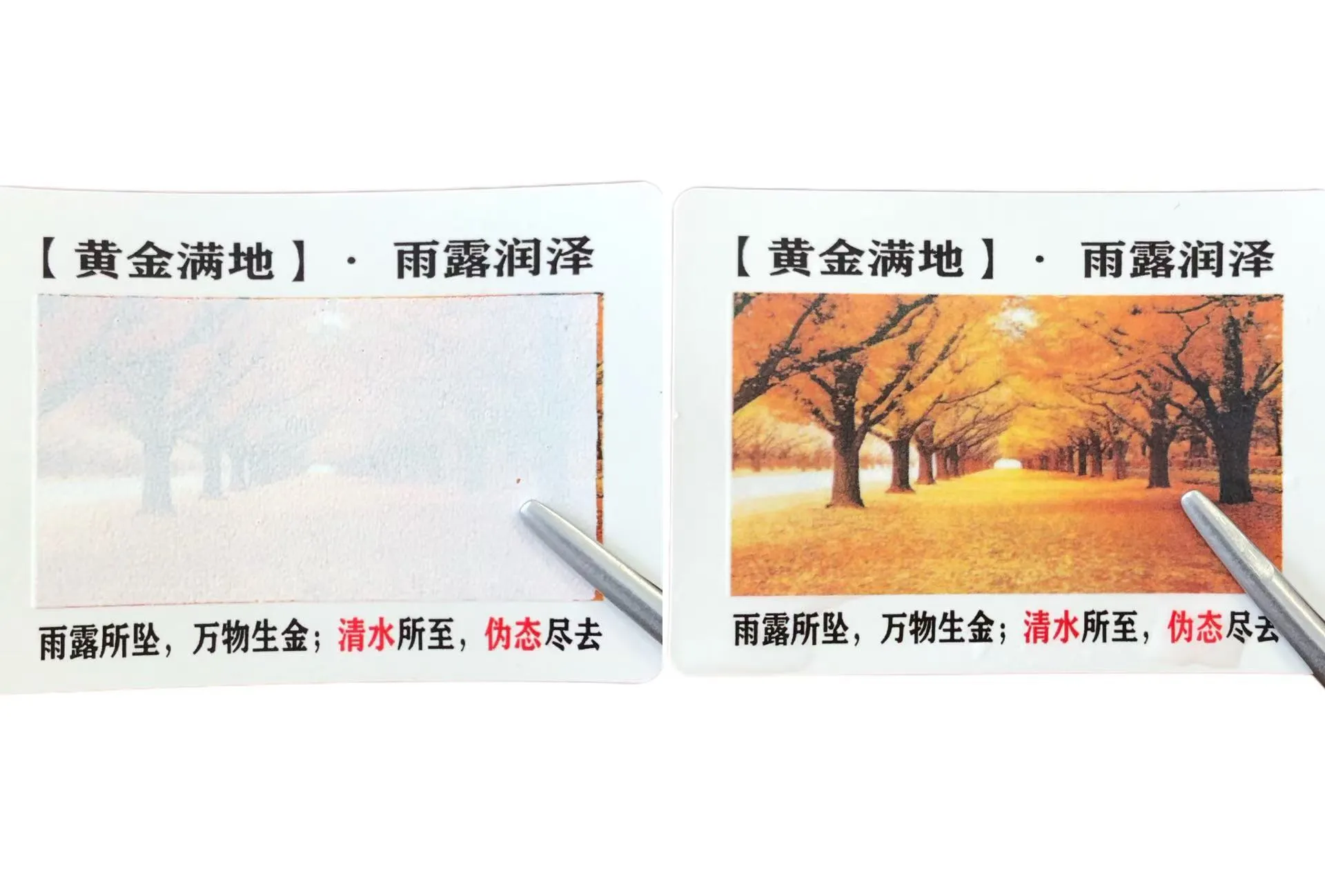 Adakah anda tahu perubahan warna label sensitif air?