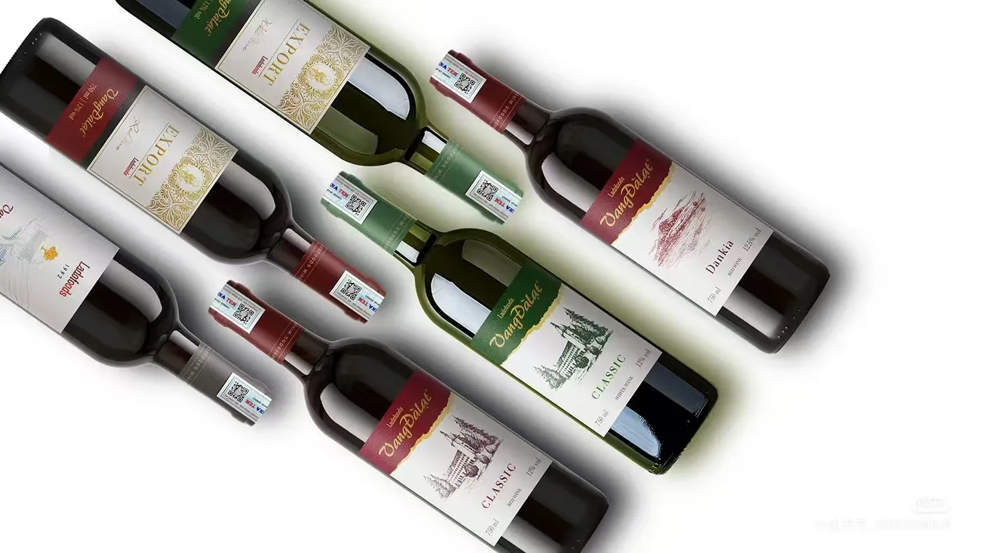 Apakah teknik yang biasa digunakan untuk label wain?