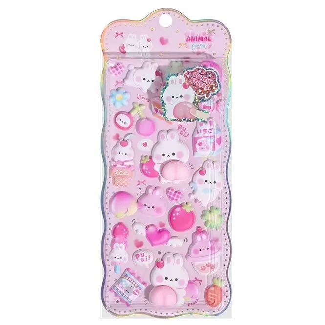 Pelekat pantat 3d squishy