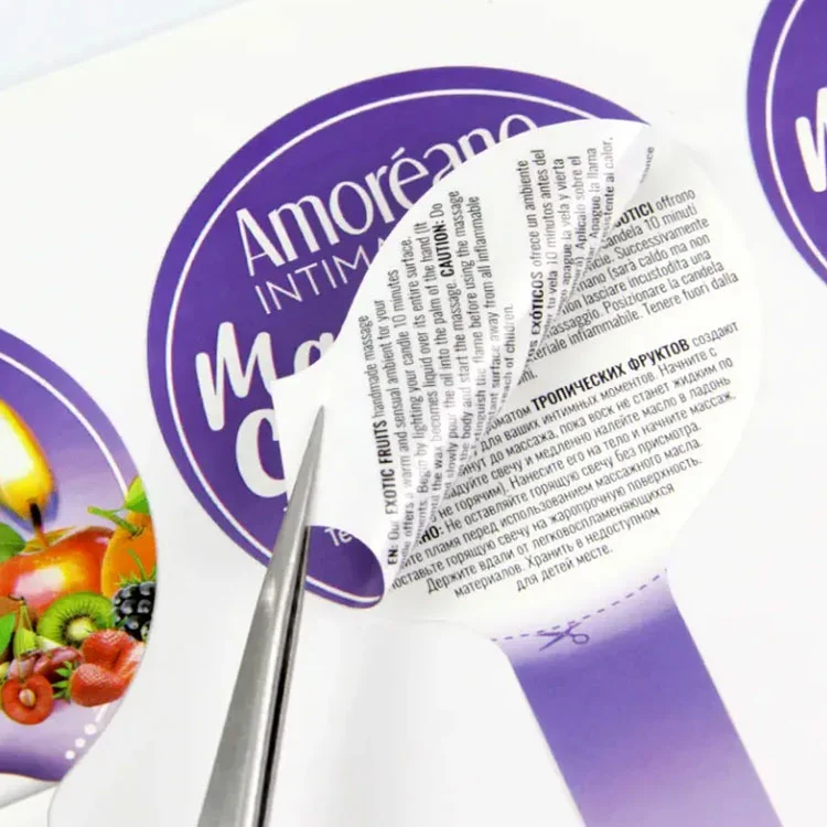Label Berbilang Lapisan Fillet