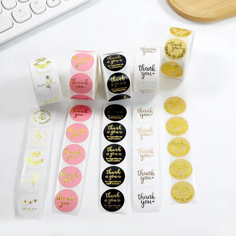 Label Kerajang Emas