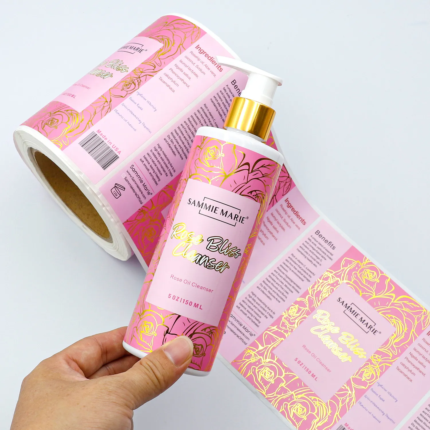 Label gel mandi
