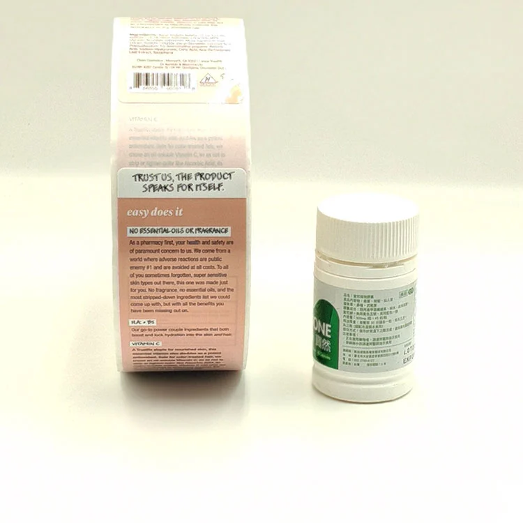 Label vitamin